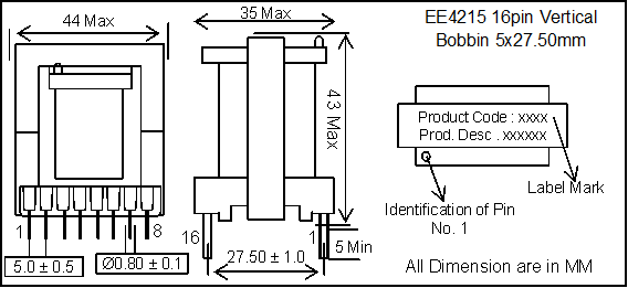 SMPS Transformers EE42