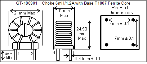Torroidal Chokes Ferrite Torroid